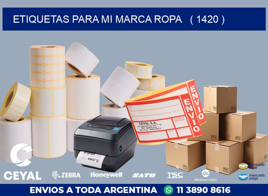 ETIQUETAS PARA MI MARCA ROPA   ( 1420 )