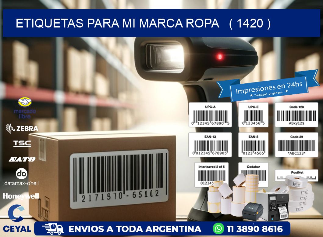 ETIQUETAS PARA MI MARCA ROPA   ( 1420 )