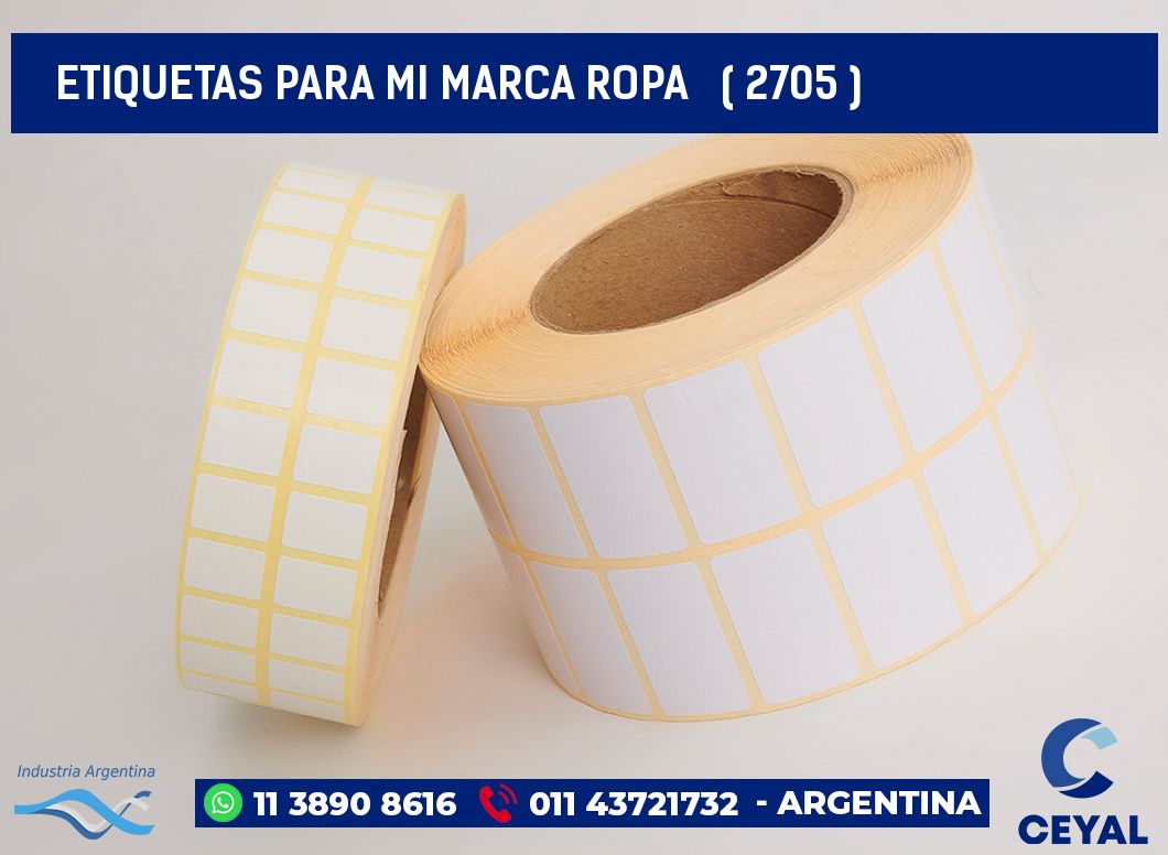 ETIQUETAS PARA MI MARCA ROPA   ( 2705 )