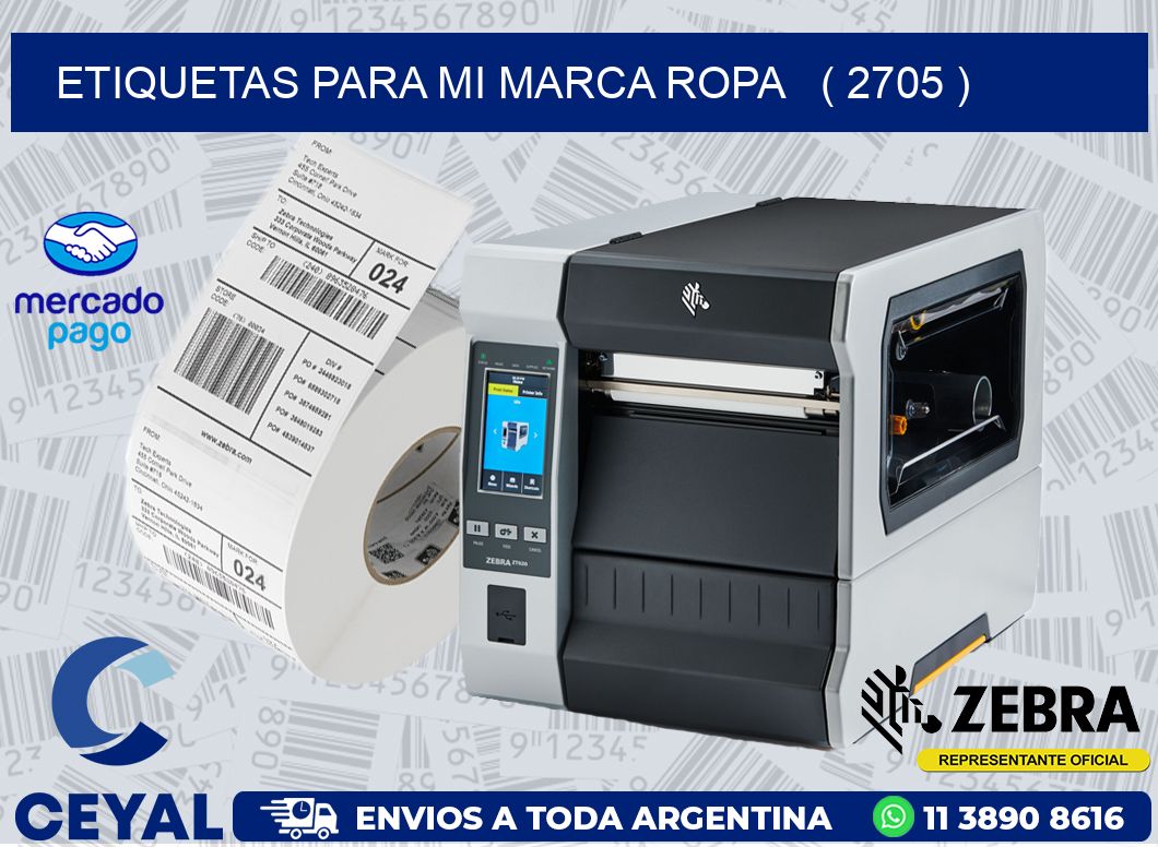ETIQUETAS PARA MI MARCA ROPA   ( 2705 )