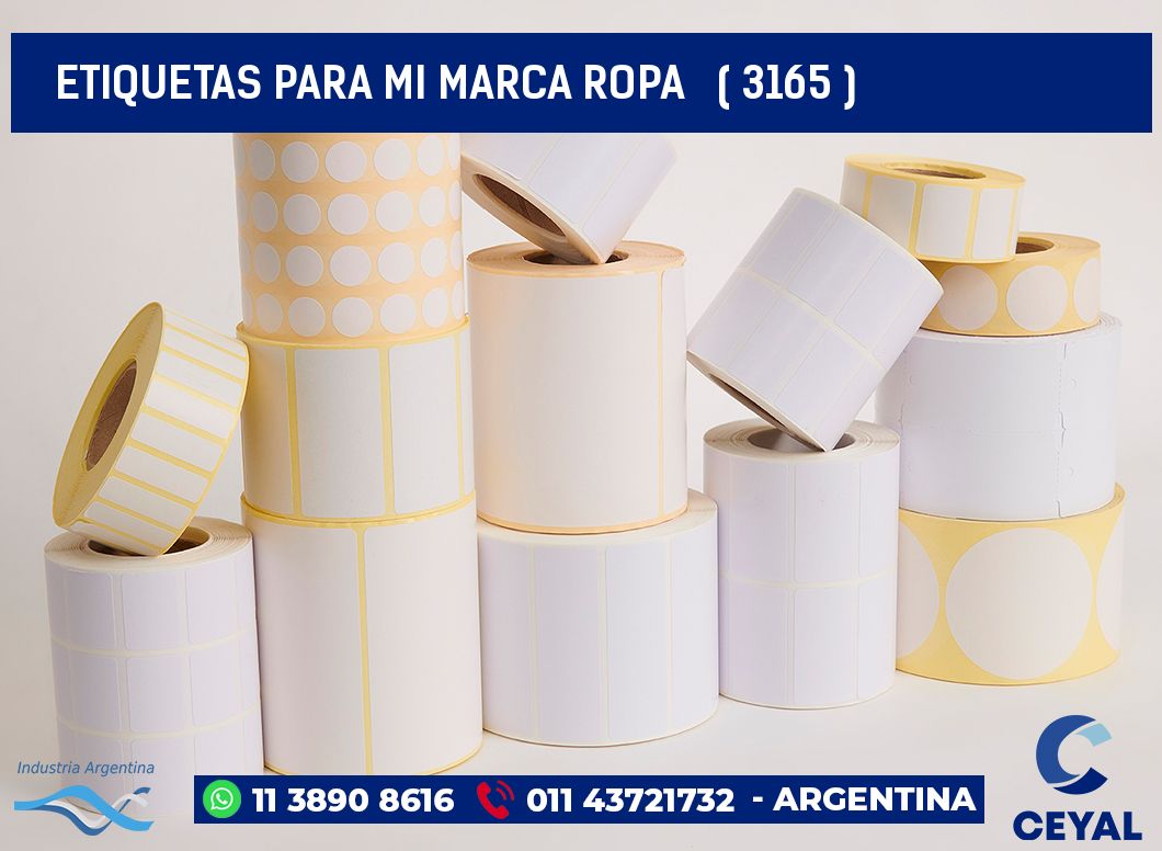 ETIQUETAS PARA MI MARCA ROPA   ( 3165 )