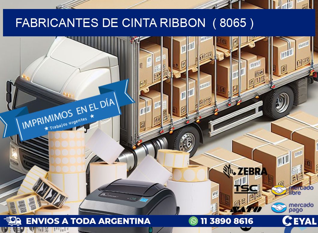 FABRICANTES DE CINTA RIBBON  ( 8065 )