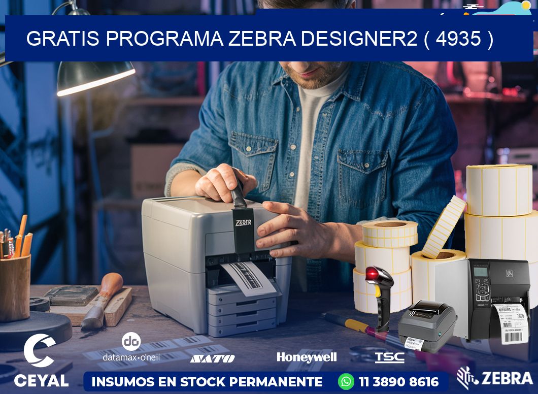 GRATIS PROGRAMA ZEBRA DESIGNER2 ( 4935 )