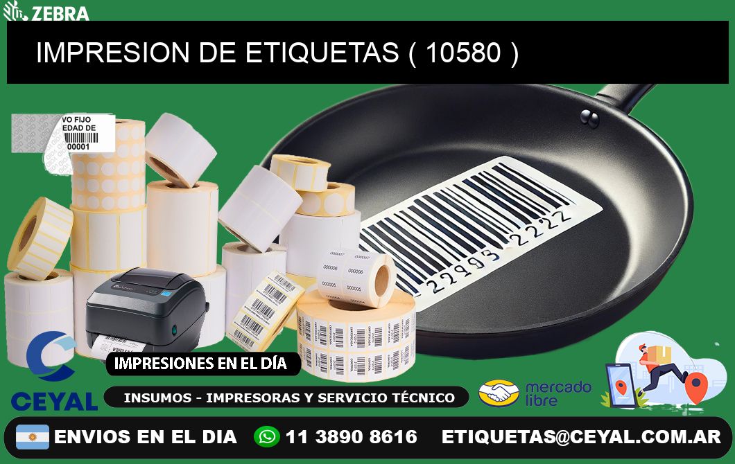 IMPRESION DE ETIQUETAS ( 10580 )