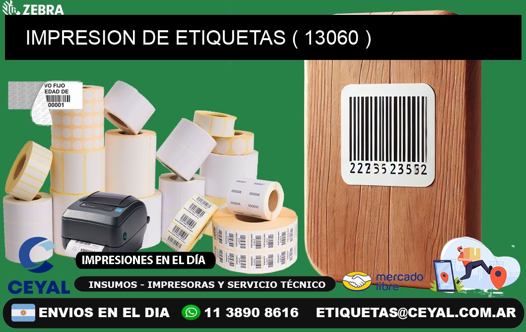 IMPRESION DE ETIQUETAS ( 13060 )