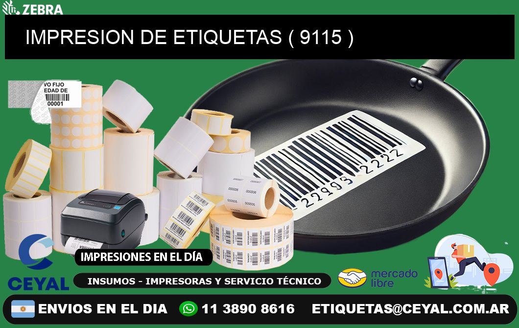 IMPRESION DE ETIQUETAS ( 9115 )