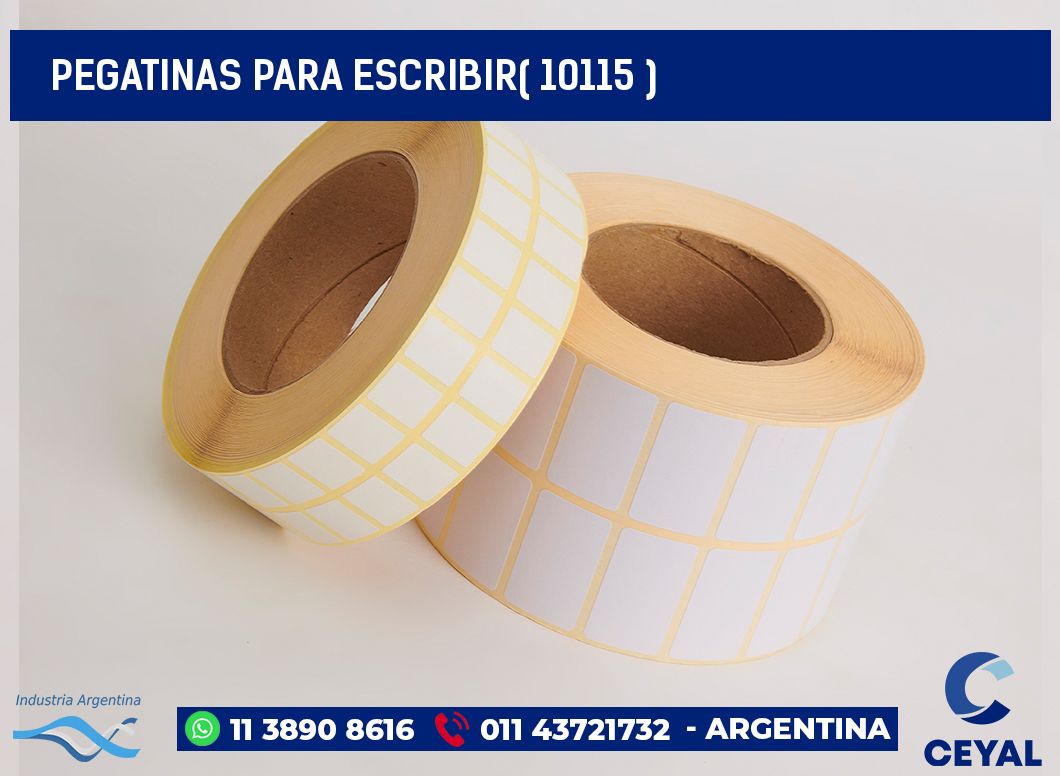 PEGATINAS PARA ESCRIBIR( 10115 )