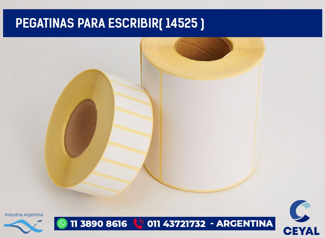 PEGATINAS PARA ESCRIBIR( 14525 )