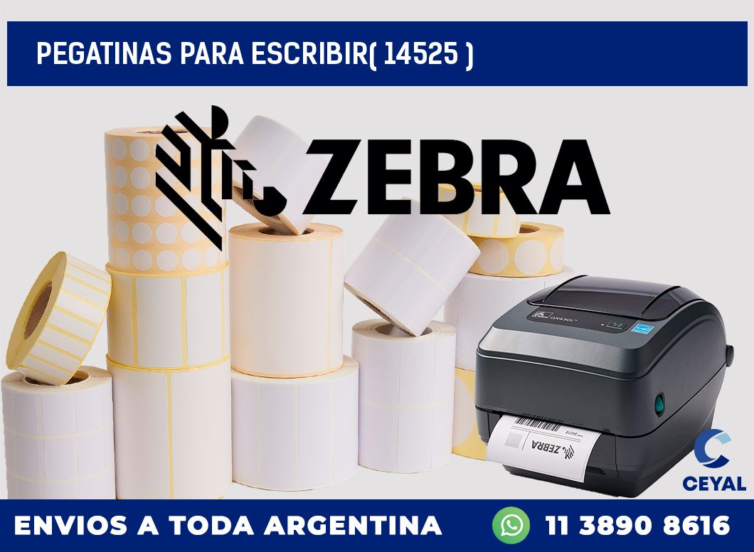 PEGATINAS PARA ESCRIBIR( 14525 )