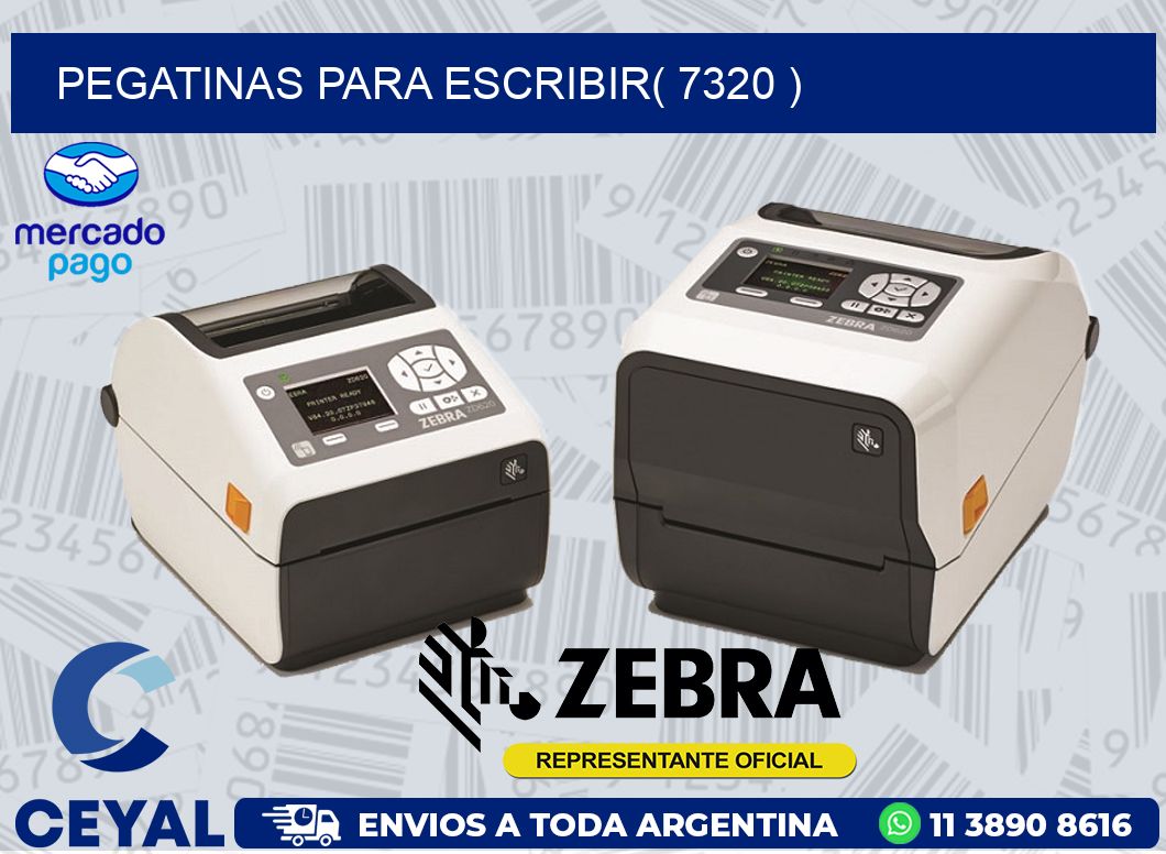 PEGATINAS PARA ESCRIBIR( 7320 )