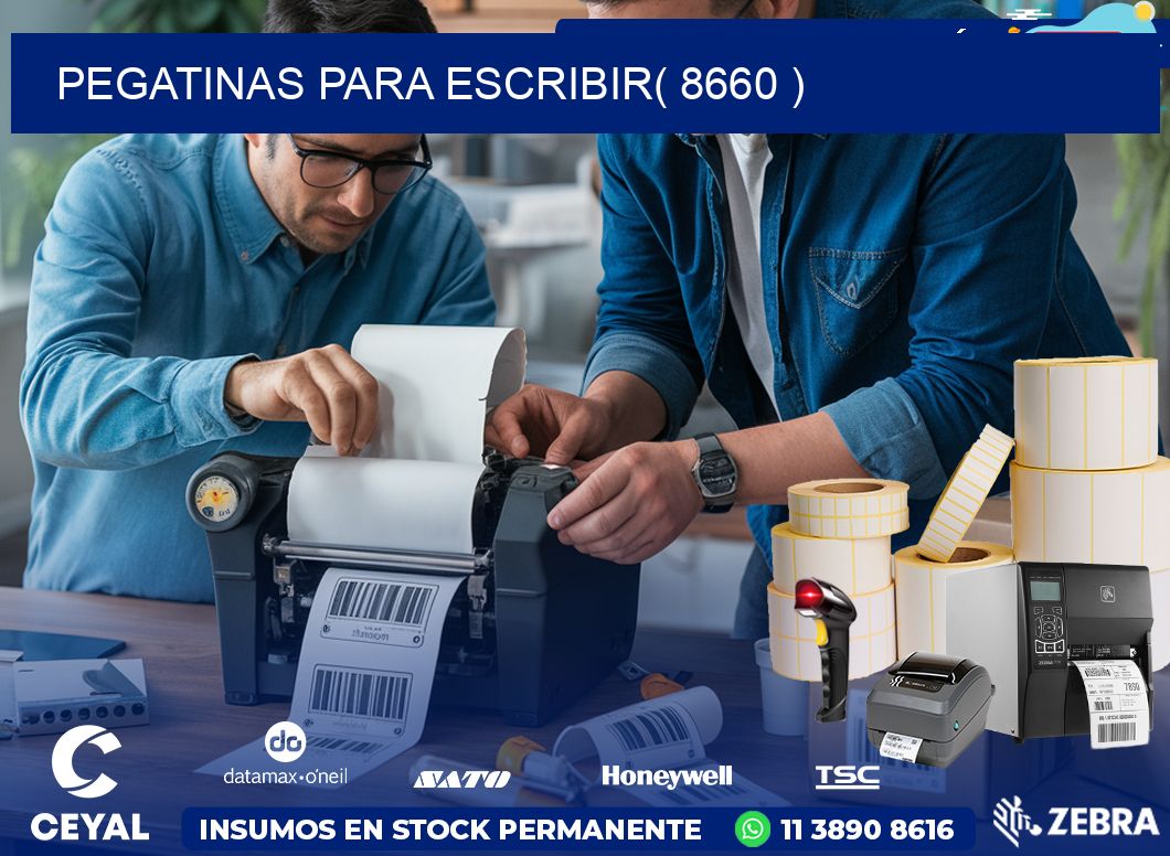 PEGATINAS PARA ESCRIBIR( 8660 )