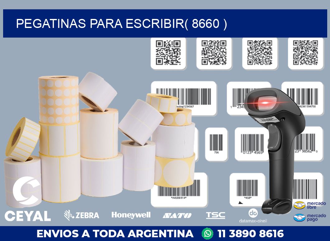 PEGATINAS PARA ESCRIBIR( 8660 )