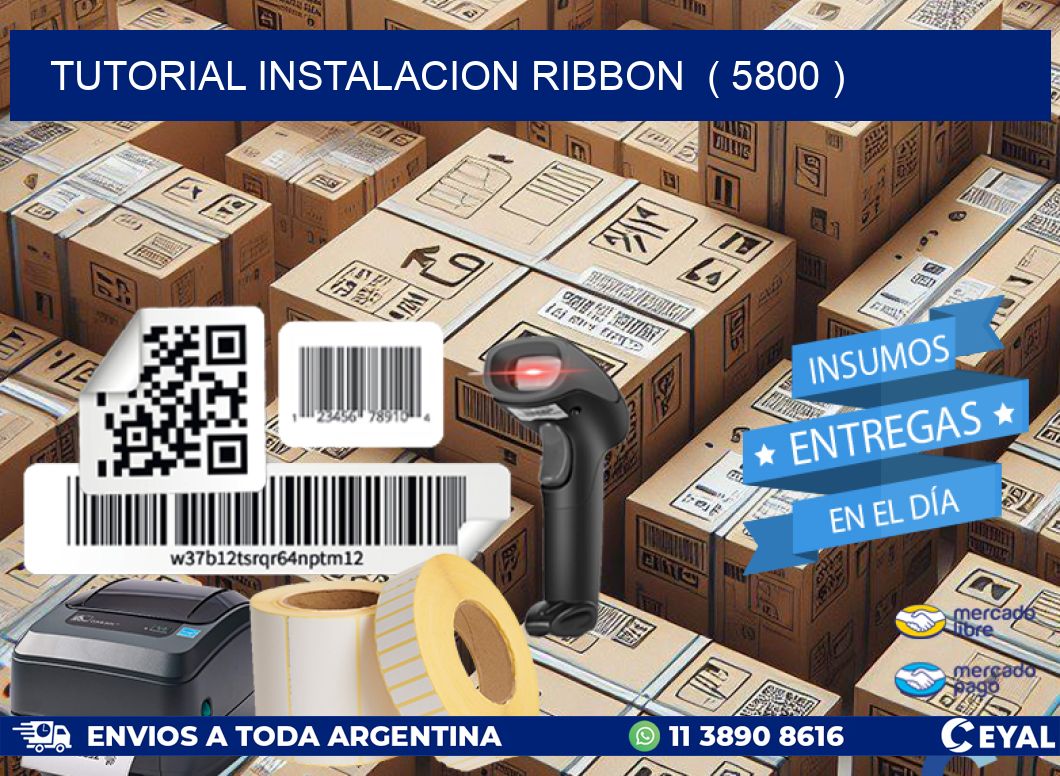 TUTORIAL INSTALACION RIBBON  ( 5800 )