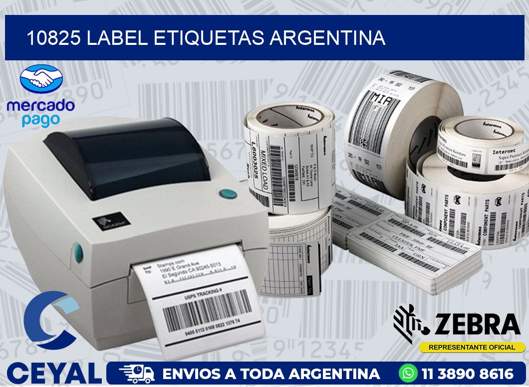 10825 LABEL ETIQUETAS ARGENTINA