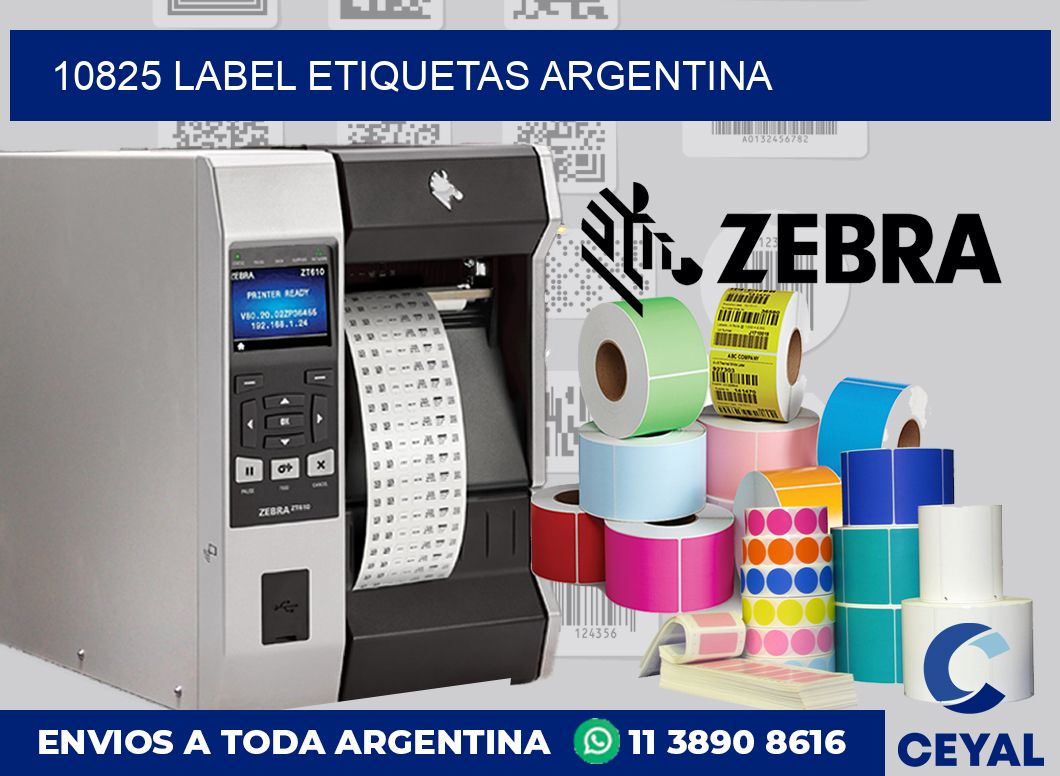 10825 LABEL ETIQUETAS ARGENTINA