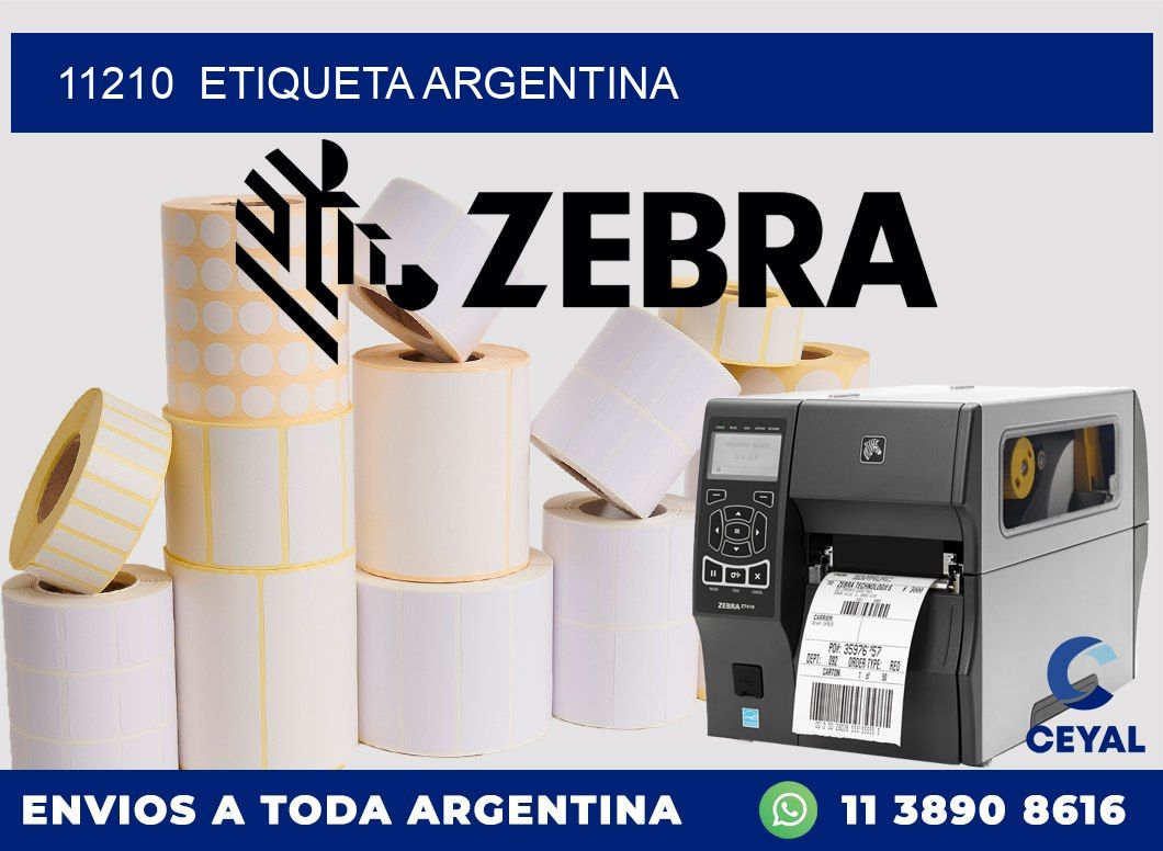 11210  ETIQUETA ARGENTINA