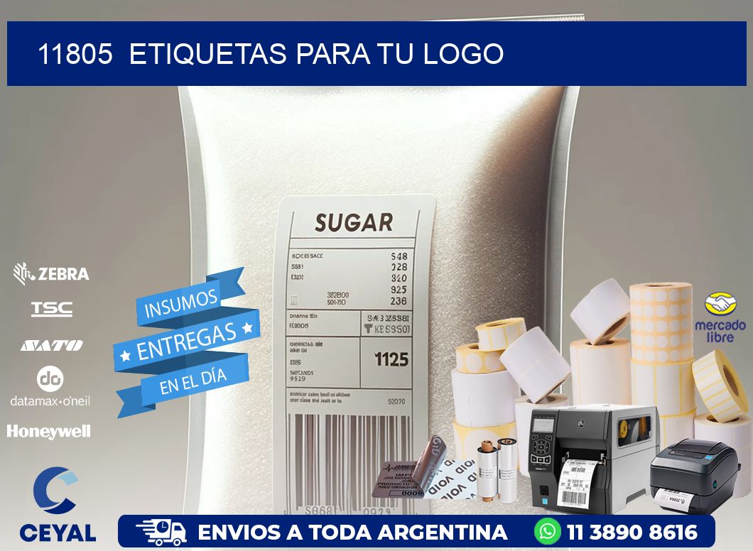 11805  ETIQUETAS PARA TU LOGO