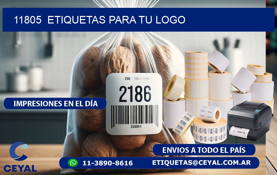 11805  ETIQUETAS PARA TU LOGO