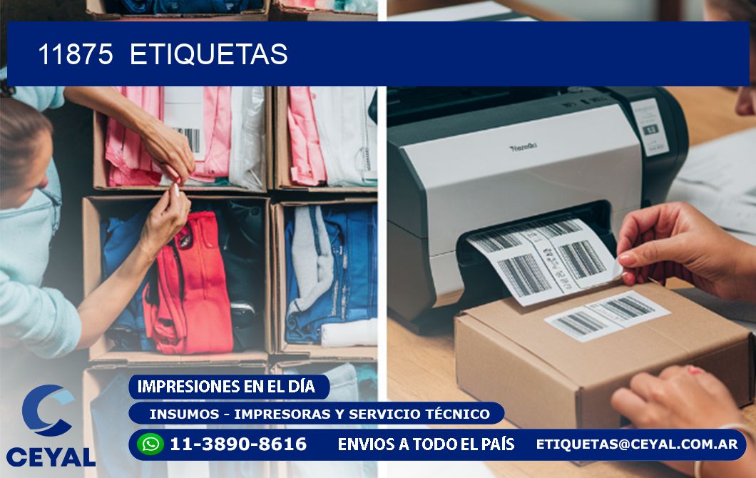 11875  ETIQUETAS