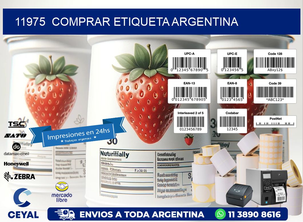 11975  COMPRAR ETIQUETA ARGENTINA