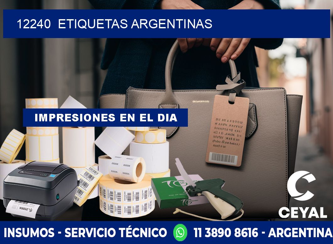12240  ETIQUETAS ARGENTINAS