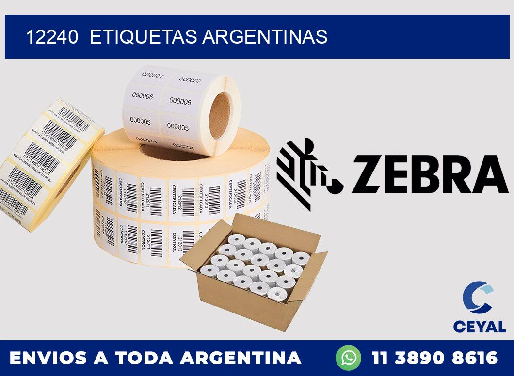 12240  ETIQUETAS ARGENTINAS