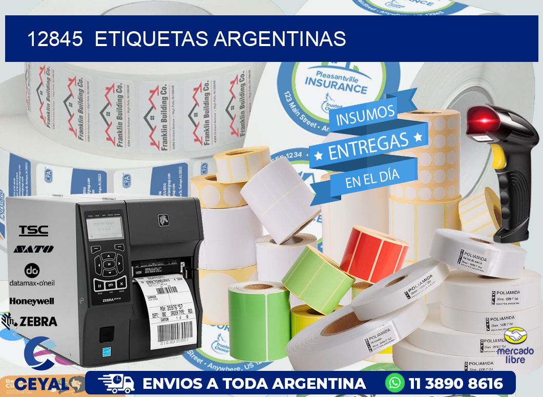 12845  ETIQUETAS ARGENTINAS