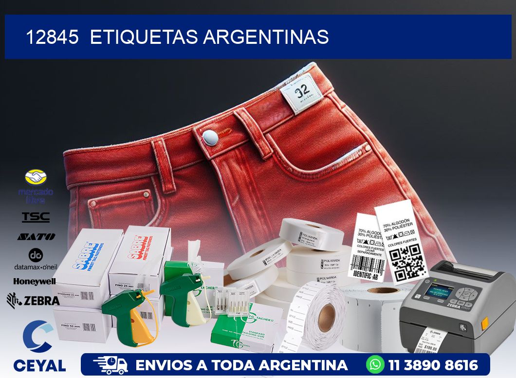 12845  ETIQUETAS ARGENTINAS