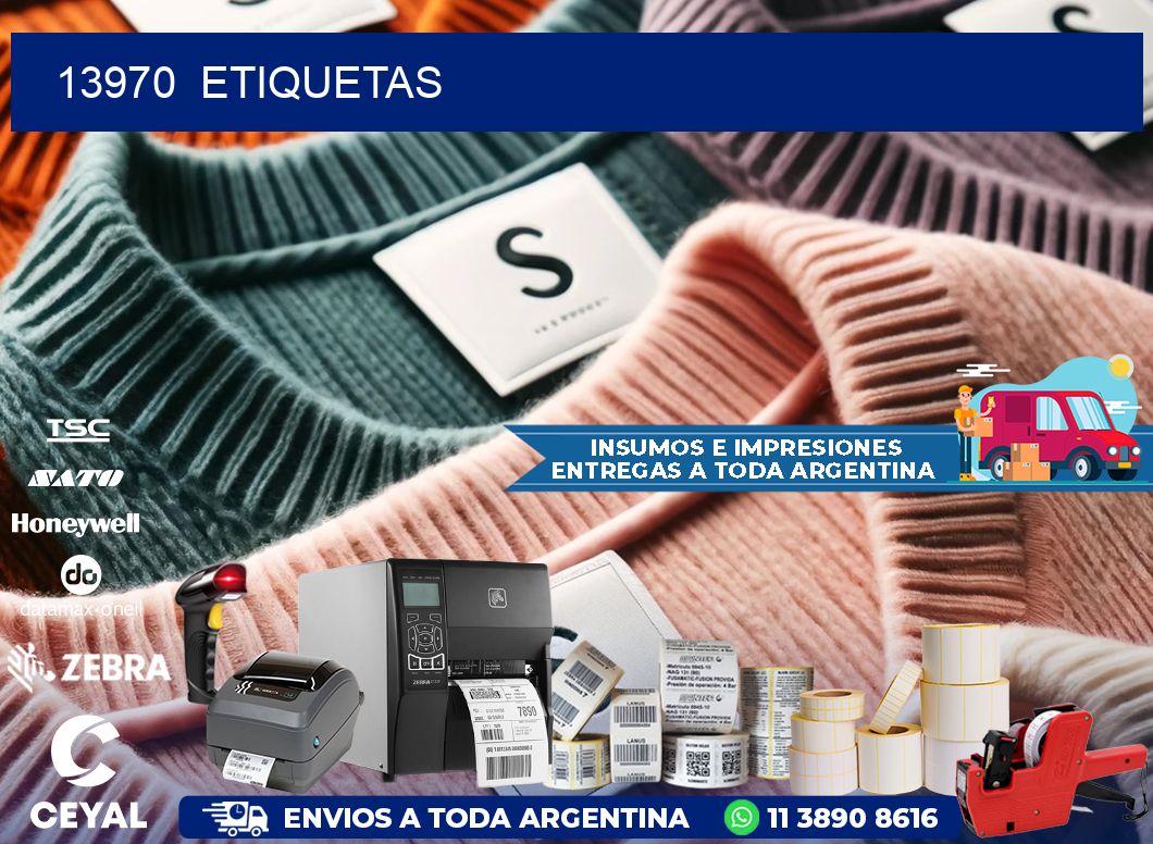 13970  ETIQUETAS