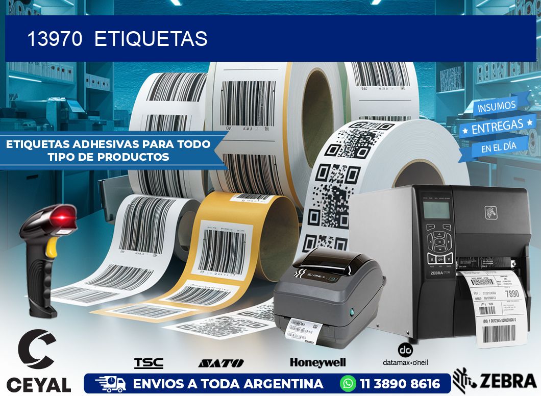 13970  ETIQUETAS