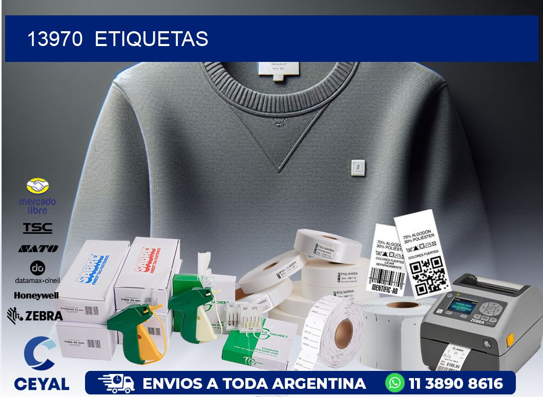 13970  ETIQUETAS
