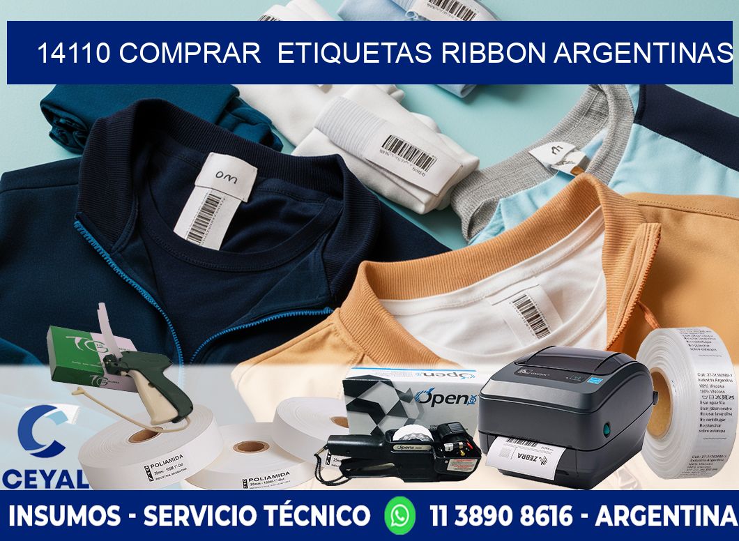 14110 COMPRAR  ETIQUETAS RIBBON ARGENTINAS