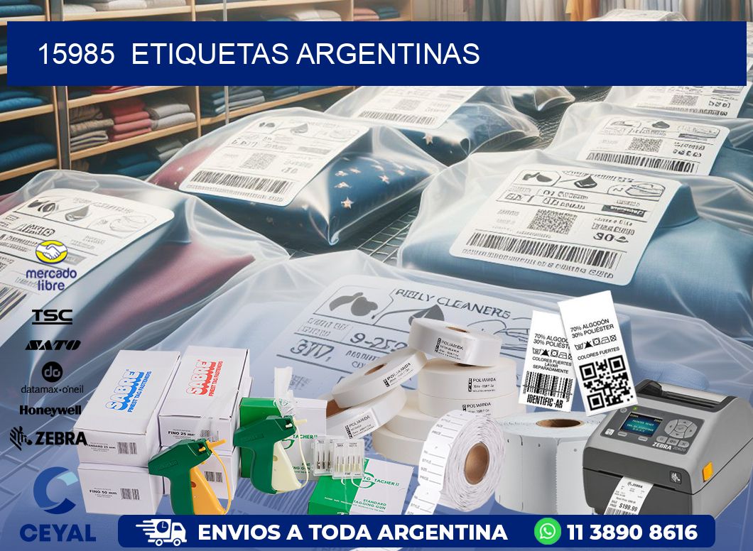 15985  ETIQUETAS ARGENTINAS