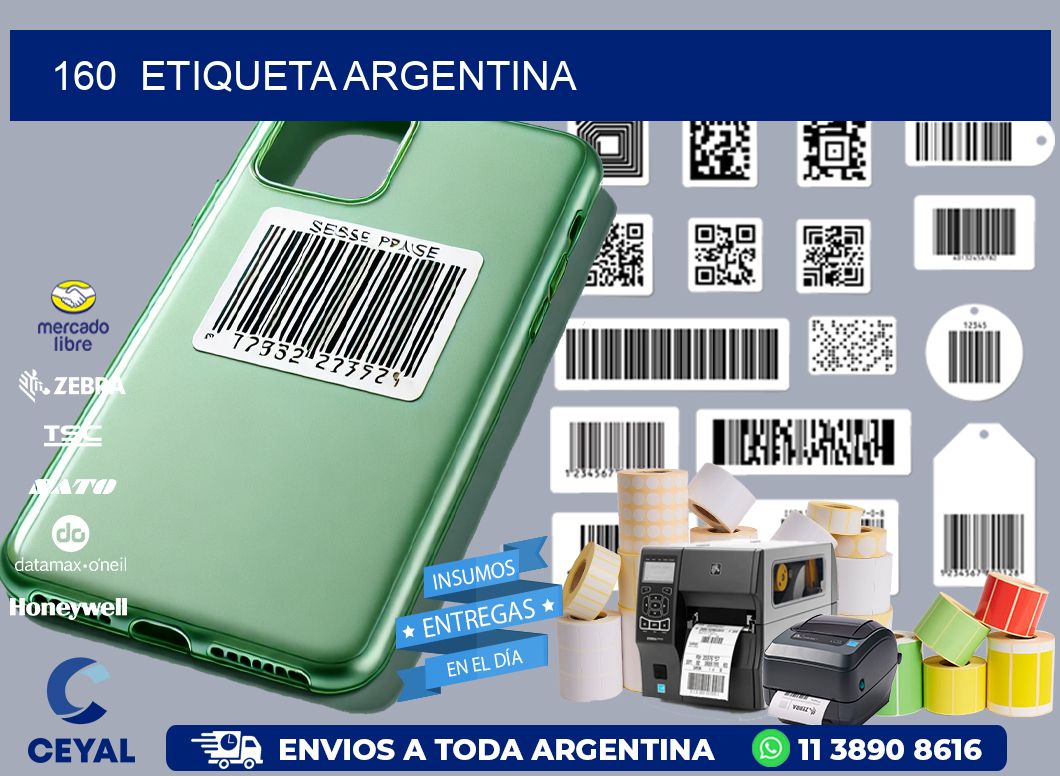 160  ETIQUETA ARGENTINA