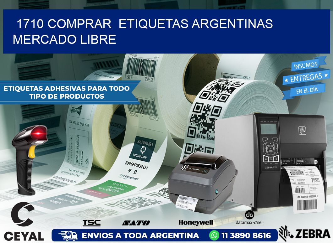 1710 COMPRAR  ETIQUETAS ARGENTINAS MERCADO LIBRE