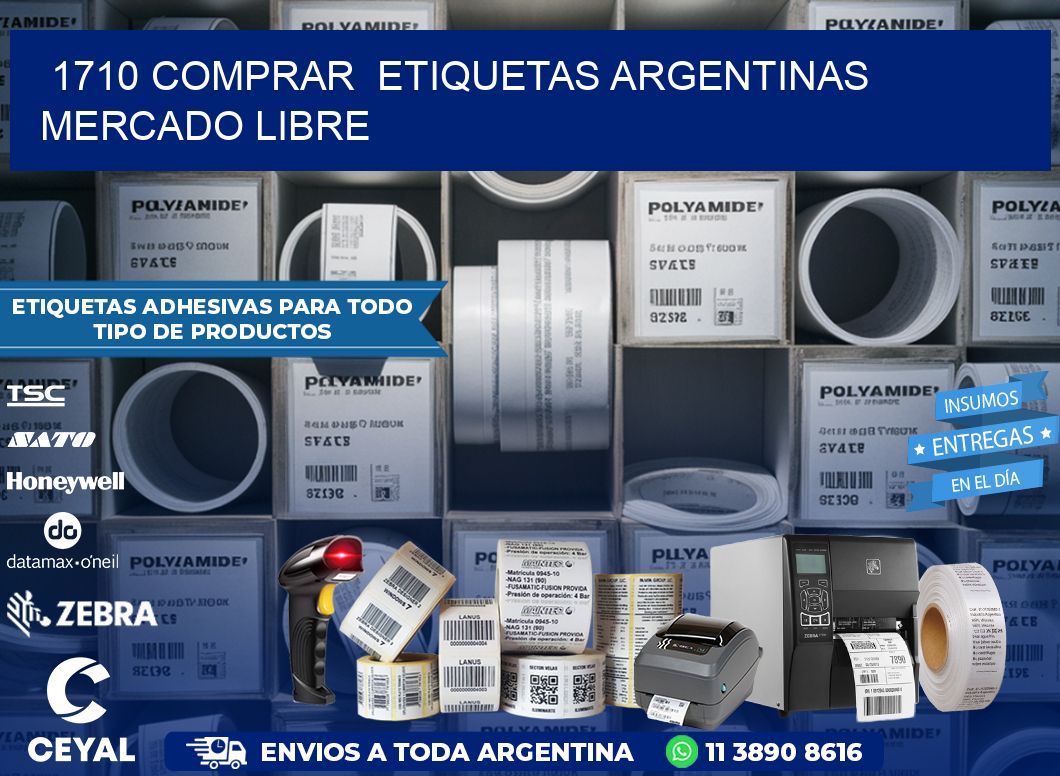 1710 COMPRAR  ETIQUETAS ARGENTINAS MERCADO LIBRE