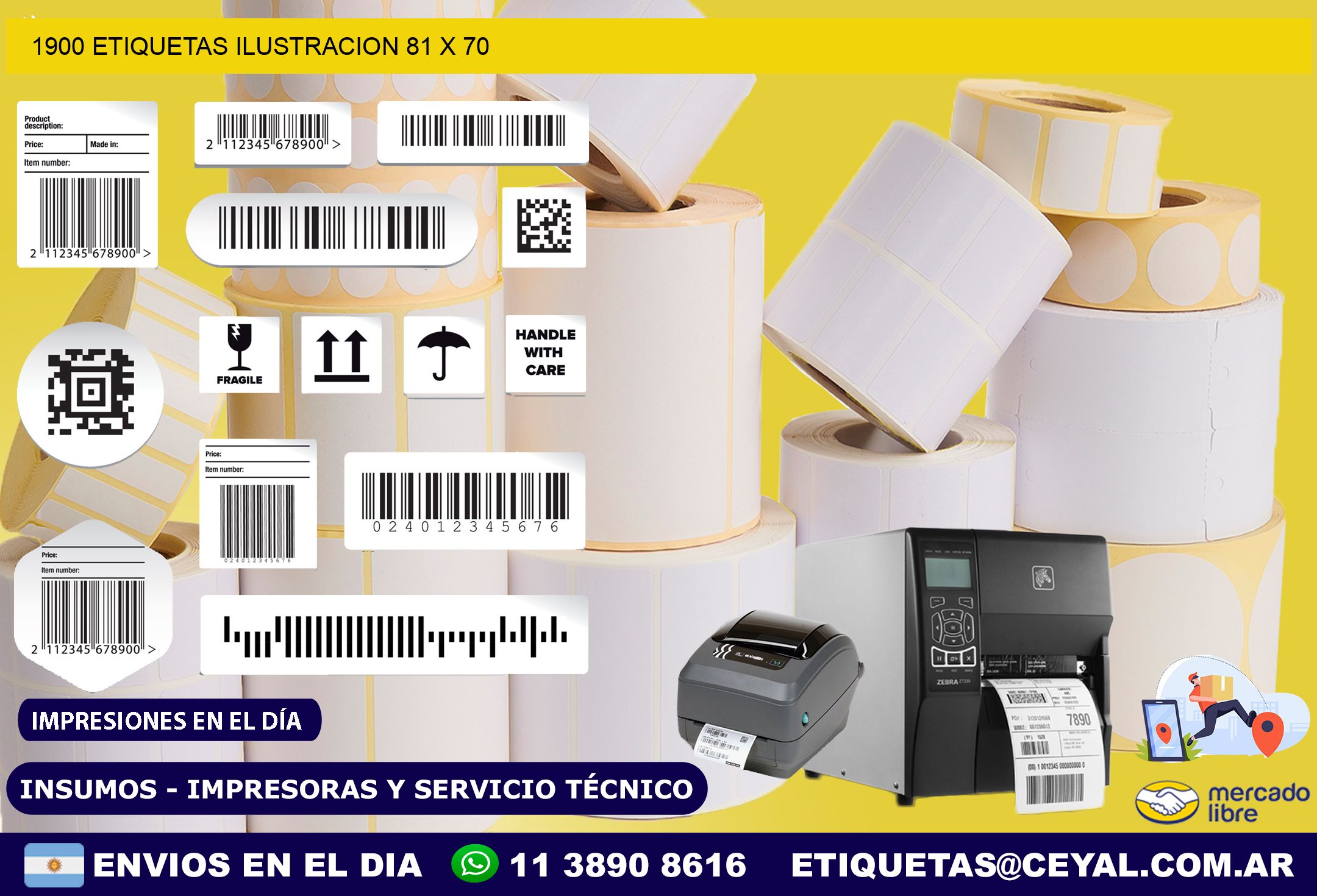 1900 ETIQUETAS ILUSTRACION 81 x 70
