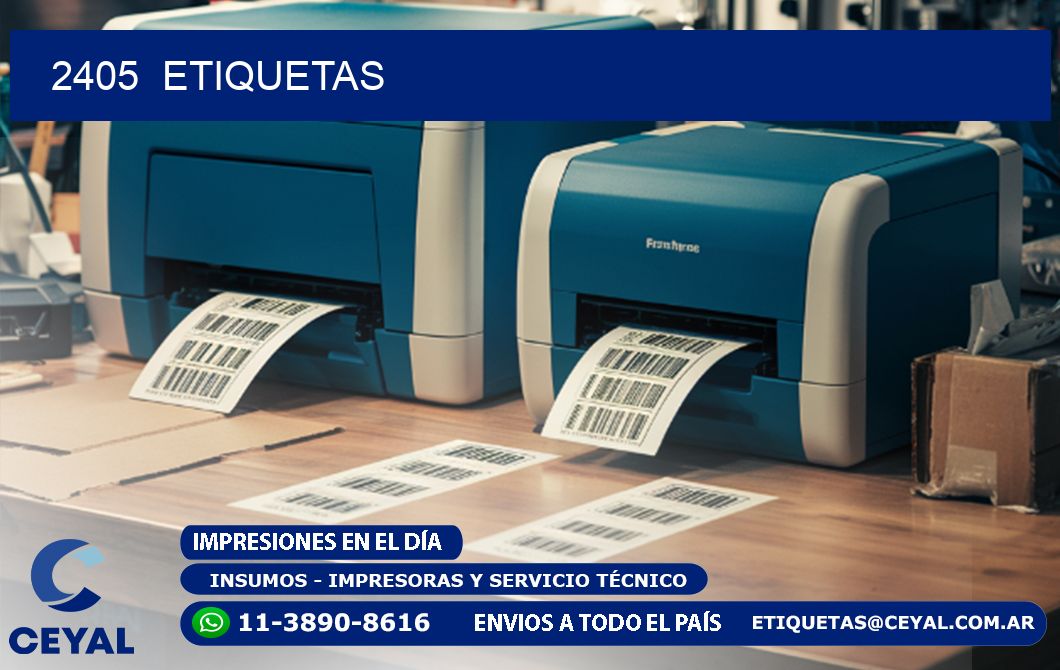 2405  ETIQUETAS