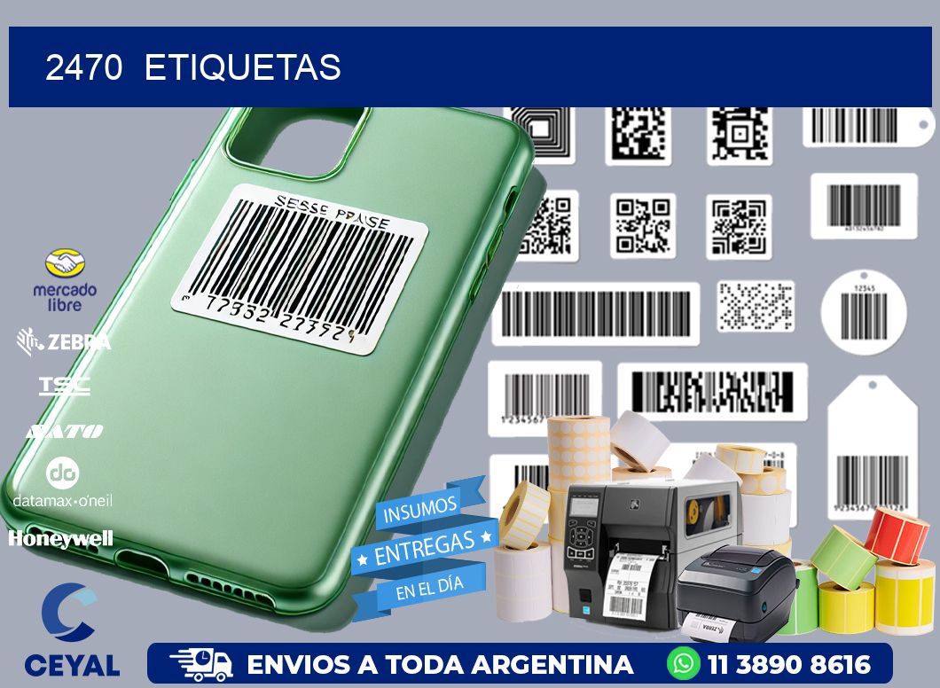 2470  ETIQUETAS