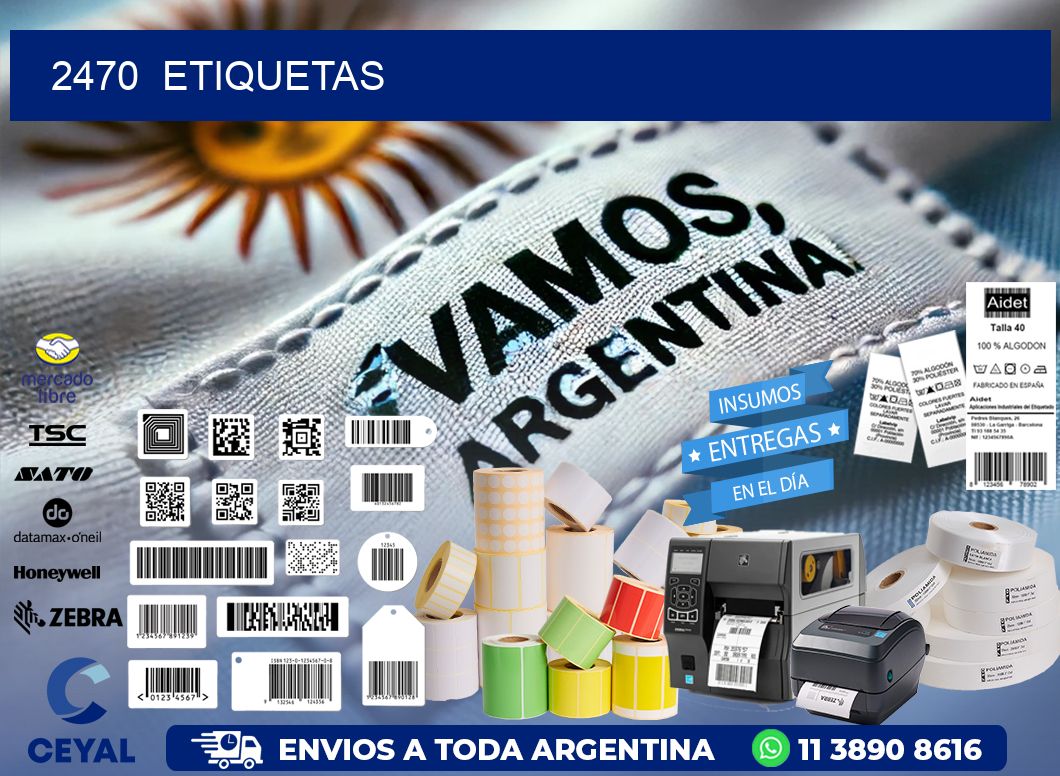 2470  ETIQUETAS