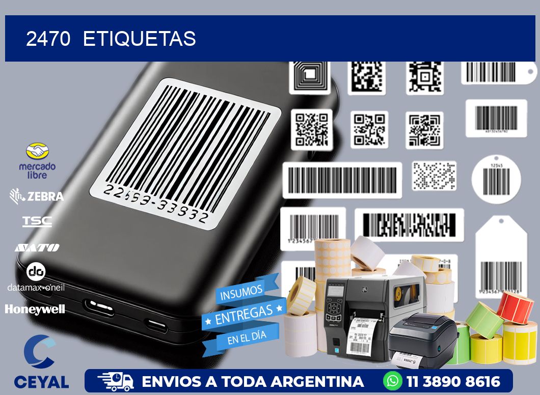 2470  ETIQUETAS