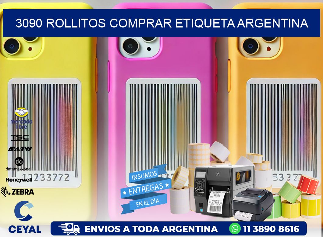 3090 ROLLITOS COMPRAR ETIQUETA ARGENTINA