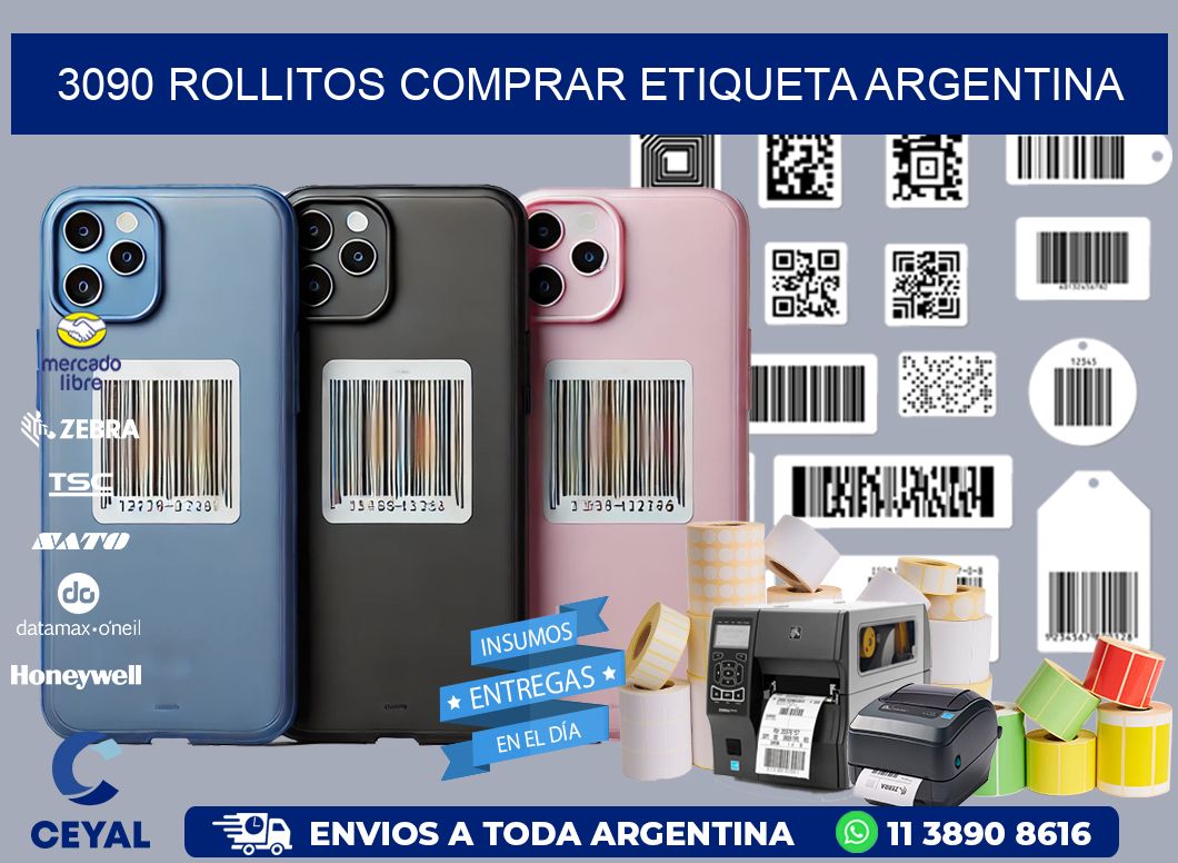 3090 ROLLITOS COMPRAR ETIQUETA ARGENTINA