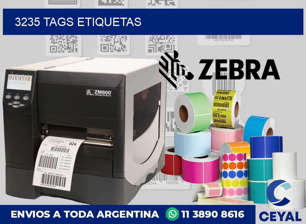 3235 TAGS ETIQUETAS