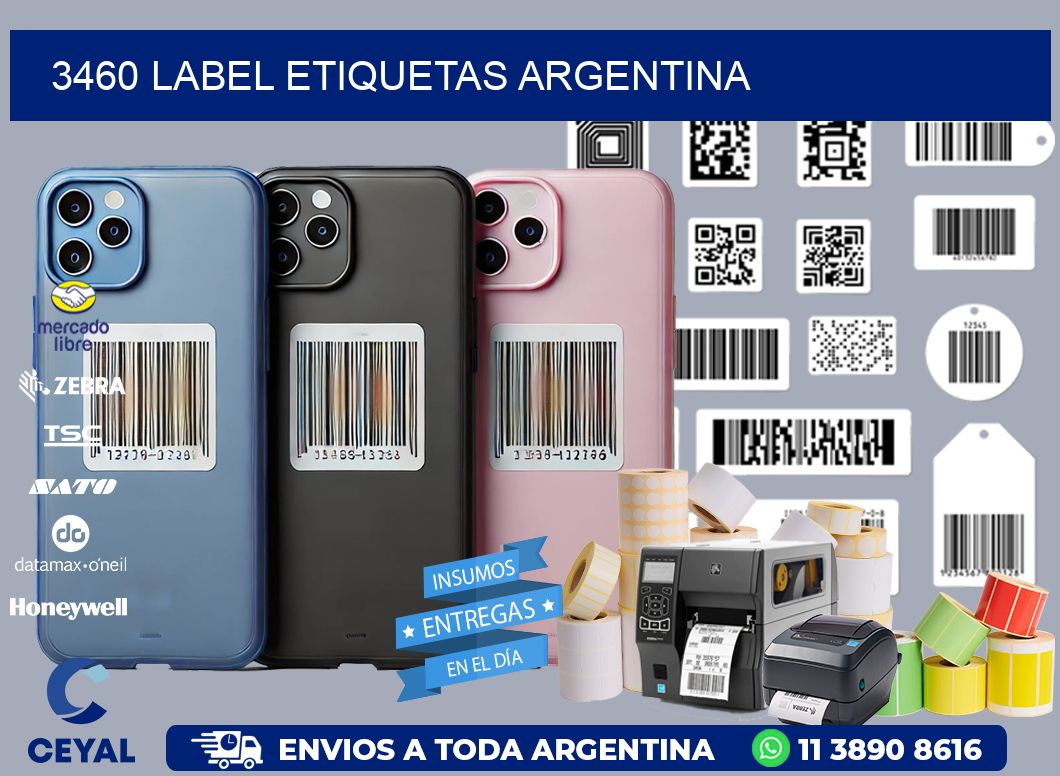 3460 LABEL ETIQUETAS ARGENTINA