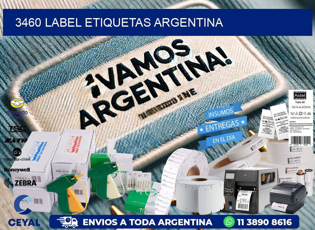 3460 LABEL ETIQUETAS ARGENTINA