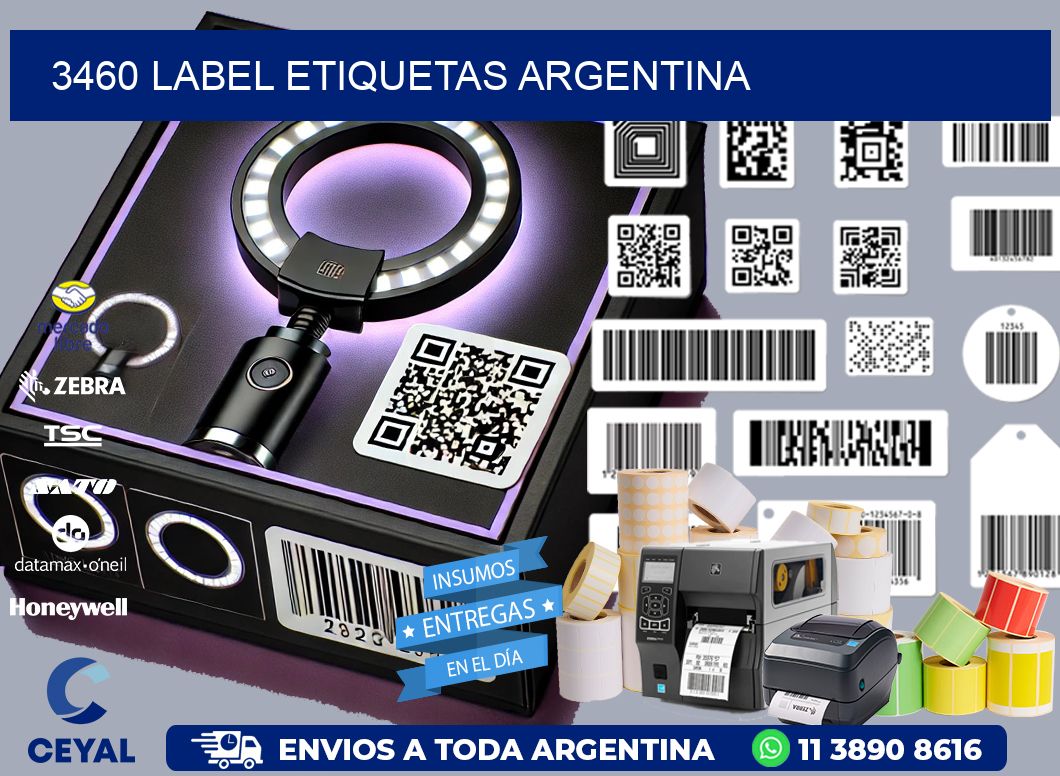 3460 LABEL ETIQUETAS ARGENTINA