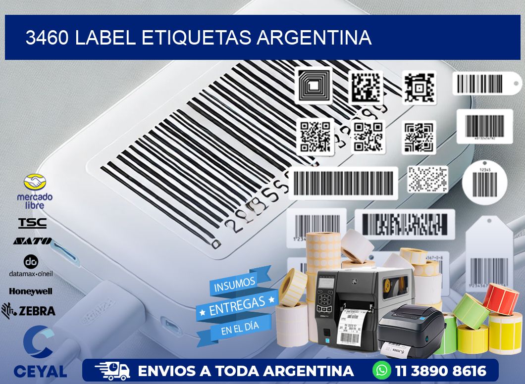 3460 LABEL ETIQUETAS ARGENTINA