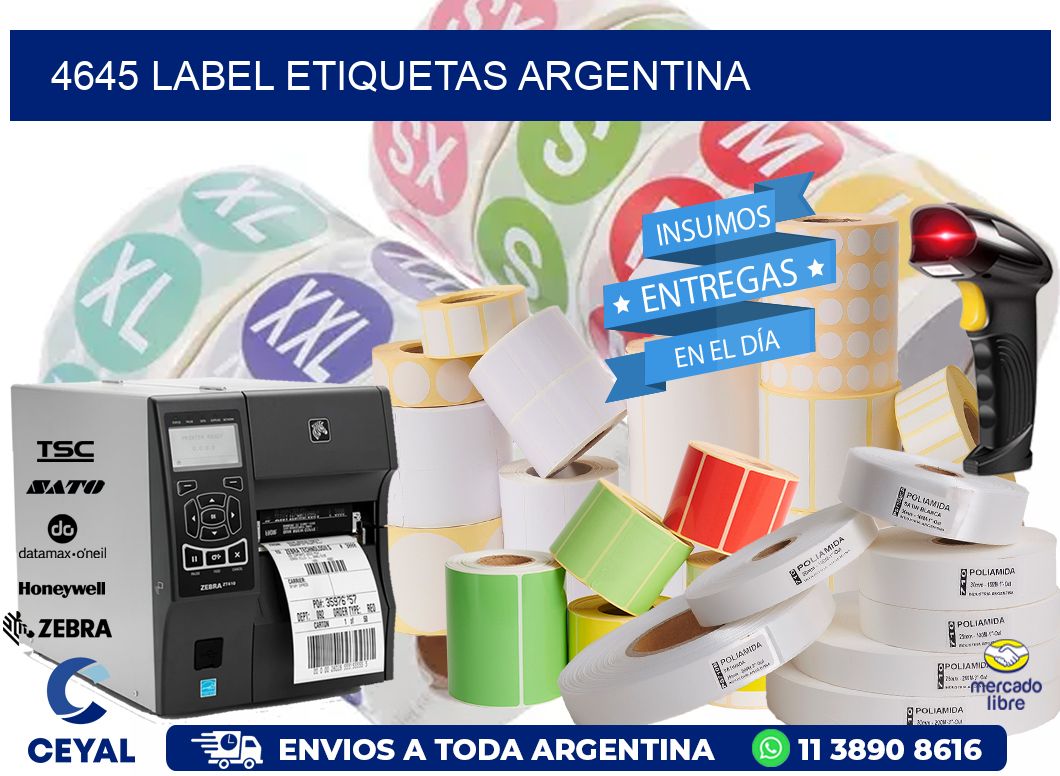 4645 LABEL ETIQUETAS ARGENTINA