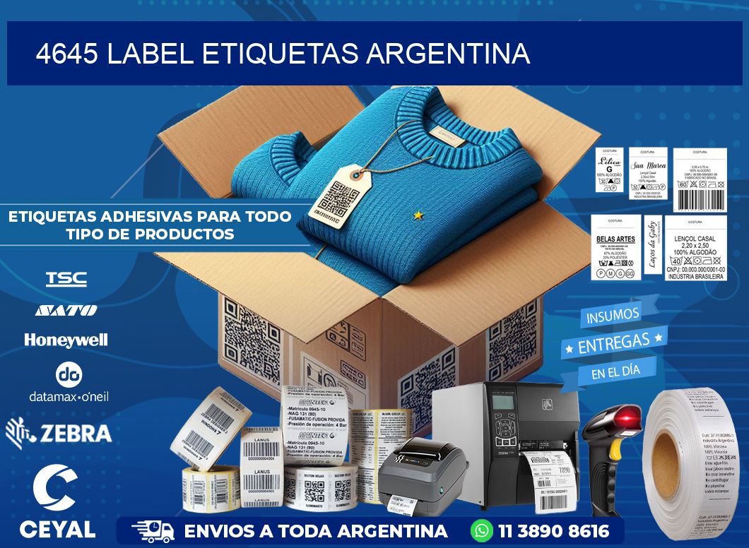 4645 LABEL ETIQUETAS ARGENTINA